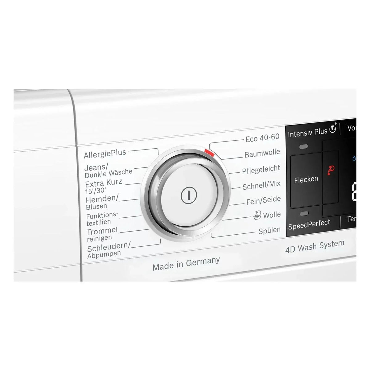 2025 Lavadora Bosch Serie 8 WAV28M93 de carga frontal 9 kg, 1400 rpm, Aluminio, Blanco