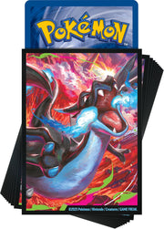 View Pokémon: Colección Ultra Premium Mega Charizard X-ex del JCC Pokémon (Dos Cartas promocionales holográficas, 18 Sobres de expansión y Accesorios image 4