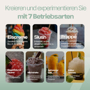 View 4Swiss Eismaschine Selbstkühlend Eis Maschine Speiseeisbereiter Speiseeismaschine mit Kompressor Icecream für Milchshake Slush Slushie Granita Ice image 4