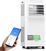 View Comfee Mobiles Klimagerät MPPH-09CRN7, 9000 BTU 2,6kW, Kühlen&Ventilieren&Entfeuchten, Raumgröße bis 88m³(33㎡), Mobile Klimaanlage mit Abluftschlauch image 2