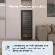 View Candy DiVino CWC058, Vinoteca, 58 Botellas, WiFi, App hOn, Puerta Reversible, 10 Baldas, Tratamiento Anti-UV, Compresor Antivibraciones, Iluminación image 5