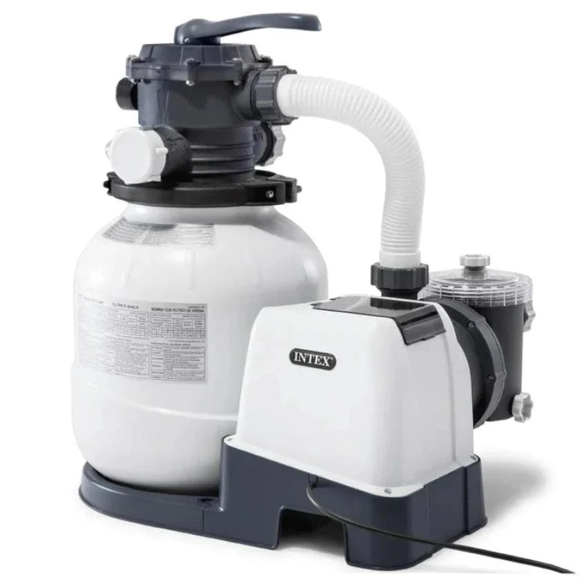 Bomba de filtro de arena Intex Krystal Clear - 2100 GPH