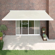 View Toldo Articulado Eléctrico con Mando a Distancia, Toldo Retráctil 4x3 m, Toldo Exterior Enrollable, Toldo con Abrazadera, Toldo Motorizado Incluye image 1