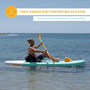 View HUIIKE Tabla Paddle Surf Hinchable con Accesorios Incluidos, Remo, Quillas, Inflador. Stand Up Paddle Board Gran Estabilidad y Resistencia. 305 x 84 x image 4