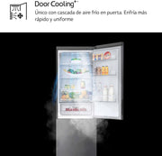 View LG GBP61DSXGC - Frigorífico Combi No Frost, Congelador, Compresor Smart Inverter, Color Inox Antihuellas, 186 cm, 341 l image 6