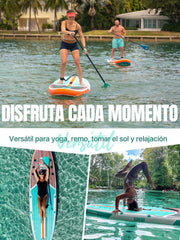View Niphean Tabla Paddle Surf Hinchable para Adultos con Todos los Accesorios, 320cm Paddle Surf Hinchable para Todos los Niveles, Sup Capacidad 200kg image 6
