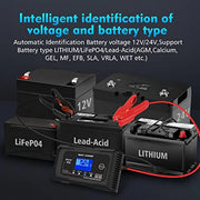 View 25-Amp Smart Battery Charger,Lithium,LiFePO4,Lead-Acid AGM/Gel/SLA.. Car Battery Charger,Trickle Charger, Maintainer/deep Cycle Charger,12V/25A and image 4
