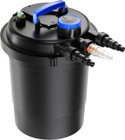 View Wiltec CPF-250 Druckteichfilter 10.000 l/h / 11 W UVC Einheit, Teichdruckfilter für Teiche bis 10.000 Liter, Teichklärer, Filteranlage image 1