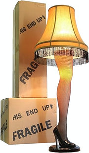 View 45" Christmas Deluxe Leg Lamp, Multicolor image 2