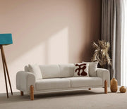 View Lyke 3 Sitzer Bettsofa - Sahne image 2