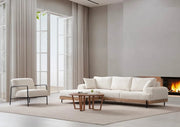 View Eti Oak Left Ecksofa - Weiss image 4