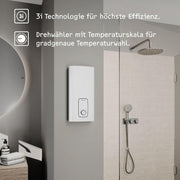 View STIEBEL ELTRON Neueste Generation Elektronischer Durchlauferhitzer DHB 27 ST Trend, besonders energiesparend dank 3i-Technologie, gradgenaue image 2