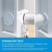 View MIDEA Pingüino Aire Acondicionado Portátil 3 en 1 | 3000 Frigorías / 12000 BTU | Air conditioner Silencioso 43m2 - Deshumidificador Ventilador image 5