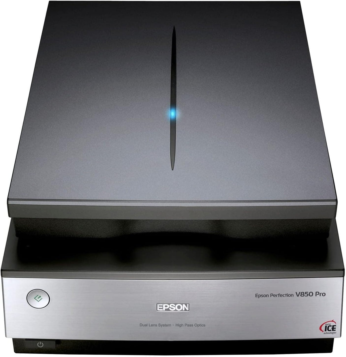 Epson Perfection V850, professioneller Fotoscanner, Scanner zum Digitalisieren von Fotos, Vorlagen, Dias und Negativen, Flachbettscanner mit hoher