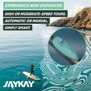 View JayKay Sup E-Fin | Aleta eléctrica para Tabla de Sup, Kayak y Windsurf | hasta 6 Horas de image 5