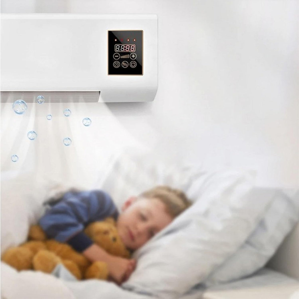 EpiCooler Klimaanlage Tragbar für Kühlung und Heizung, Epicooler Klimaanlage für Zuhause, Ganzjähriges Komfort-Accessoire, Modernes Designelement für