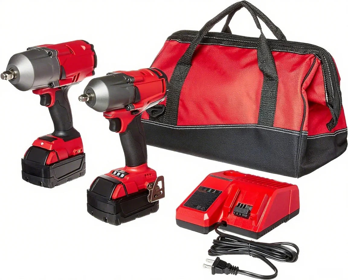 M18 Auto Kit 1/2' Impact Wrench and 3/8' Impact Wrench