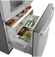 View 2025 Refrigerador French Door GE Profile Series ENERGY STAR de 27.7 pies cúbicos, resistente a huellas dactilares, con llenado automático manos libres image 6