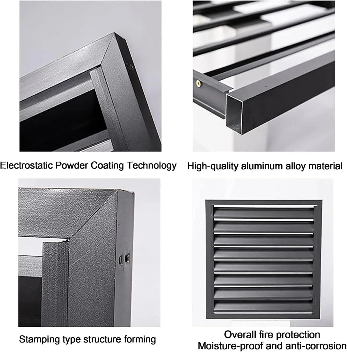 Cubierta De Aire Acondicionado Exterior,Cubre Aire Acondicionado Aluminio,Paneles De Valla De Privacidad Al Aire Libre,Rejillas Protectoras Para