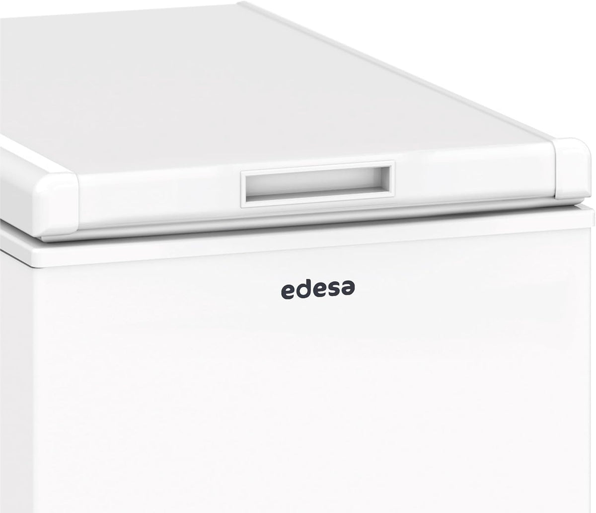 Edesa Congelador Horizontal EZH-0611, Altura 0.84 m, Termostato Ajustable, Fácil Limpieza, Alarma Integrada, Bajo Nivel Sonoro, Gran Capacidad 59 l,