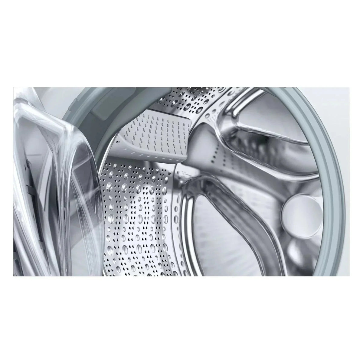 2025 Lavadora Bosch Serie 8 WAV28M93 de carga frontal 9 kg, 1400 rpm, Aluminio, Blanco