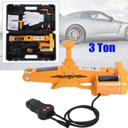 View 3Ton 12V DC Automotive Car Electric Jack Lifting SUV Van Garage and Emergency Equipment image 2