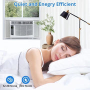 View Window Air Conditioner With Reusable Filter & Controls, 6000 BTU 115V~, Suitable for 250 Sq.Ft image 5