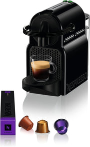 View Nespresso De'Longhi Inissia EN80.B - Cafetera monodosis de cápsulas Nespresso, 19 bares, apagado automático, color negro image 1