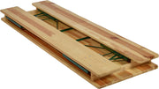 View METRO Professional Bierzeltgarnitur, 3-TLG. Gartenmöbel Set, 1 Bier-Tisch 220 x 70 cm, 2 Bierbänke 220 x 25 cm, Klappbar, Naturbraun/Grün image 5