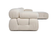 View Bubble Beige L1 Ecksofa - Weiss image 6