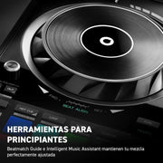 View Hercules DJControl Inpulse 500 2 Deck USB DJ Controller for Serato DJ Lite and DJUCED image 3