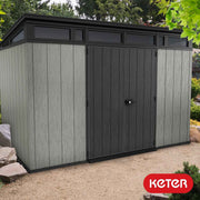 View 2026 Keter Artisan Cobertizo de Jardín 11 x 7 pies (3,4 x 2,1 m) – Solución Elegante y Robusta para Almacenamiento Exterior image 2