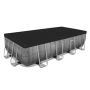View Piscina Desmontable Tubular Bestway Power Steel Ratán 549x274x122 Cm Con Depuradora Cartucho 5.678 L/h Con Cobertor Y Escalera image 4