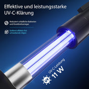 View Wiltec CPF-250 Druckteichfilter 10.000 l/h / 11 W UVC Einheit, Teichdruckfilter für Teiche bis 10.000 Liter, Teichklärer, Filteranlage image 5