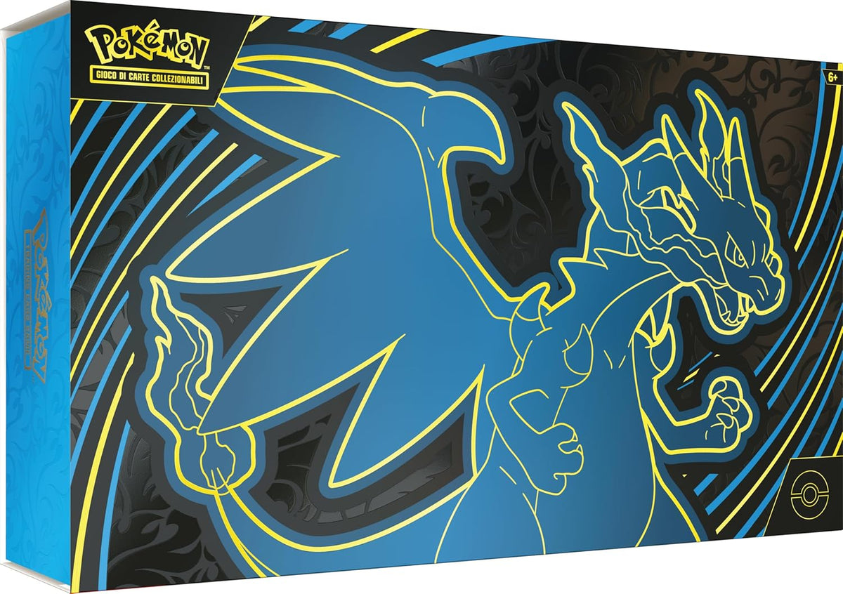 Pokémon: Colección Ultra Premium Mega Charizard X-ex del JCC Pokémon (Dos Cartas promocionales holográficas, 18 Sobres de expansión y Accesorios