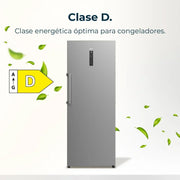 View Cecotec Congelador Vertical de 380L Bolero CoolMarket UF 380 inox D. 1950W, Motor Inverter Plus, Bajo Consumo, Total No Frost, Display door, image 6