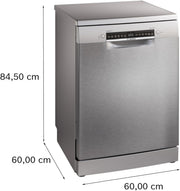View Bosch - Lavavajillas Libre Instalación, 60 cm, Serie 4, Home Connect, Motor EcoSilence, Acero, SMS4EMI06E image 3