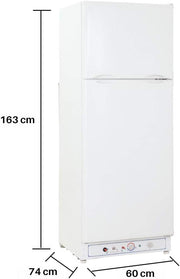 View SMETA Nevera Gas con Congelador, 265L (203L+62L), 220V, Refrigerador Congelador Combinado, Refrigerador Camping Gas para Autocaravana, Garaje, image 6