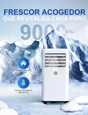 View Aire Acondicionado Portátil 9000 BTU, 4 en 1 image 2