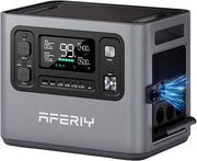 View AFERIY 2800W Tragbare Powerstation, 2048Wh LiFePO4 In 1,5h Schnellladbar, 13 Ausgänge, Reine Sinuswelle 230V, USV, Erweiterbar Auf 4096Wh, Solar image 1