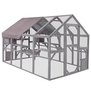 View aivituvin Recinto Exterior para Gatos – Gran Área de Juego para Gatos image 1
