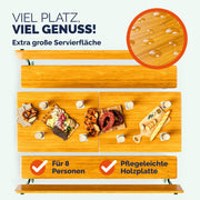 View Casaria Bierzeltgarnitur mit Lehne 170 cm Klappbar Stabil 2X Bierbank 1x Breiter Tisch Holz Biertischgarnitur Festzeltgarnitur Biergartengarnitur image 6
