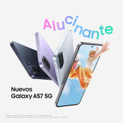 View Samsung Galaxy A57 5G, 512GB, Móvil Fino con IA, 8GB, Gran Angular 50MP, Autonomía 2 Días, Batería 5000mAh, IP68, Garantía del Fabricante 3 Años + 1 image 2