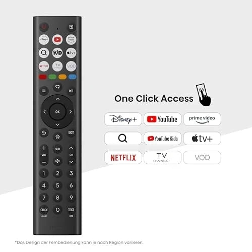 Hisense 40E4QT Fehrnseher, 40 Zoll, DLED, Smart TV, Game Mode, AI Sports Mode, Dolby Audio, Dolby MS12, DTS Virtual X, HDR10, HLG, Full HD, High