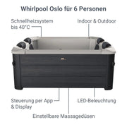 View 2026 Spa Whirlpool Oslo con iluminación LED image 4