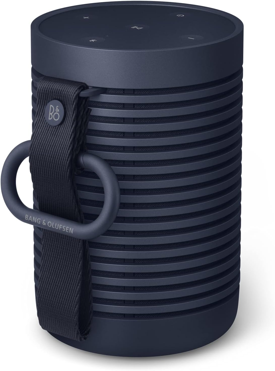 Bang & Olufsen Beosound Explore – Kabelloser tragbarer Bluetooth Outdoor-, Heim- und Reise, 27 Stunden Akkulaufzeit, wasserdichter 360° Lautsprecher +