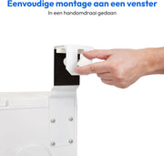 View MEDION Smart Climatiseur Split P502 (5000 BTU, 3-en-1, Refroidir, Déshumidification, Ventilation, pour caravane, camping-car, kit de joint de fenêtre, image 6