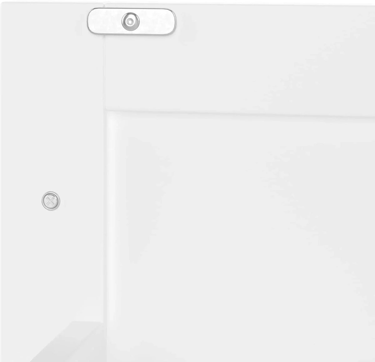 Moimhear Mueble de baño de pie, lavabo, lacado completo, tres cajones silenciosos, lavabo de cerámica integrado (blanco, 76 x 46 x 83,5 cm)
