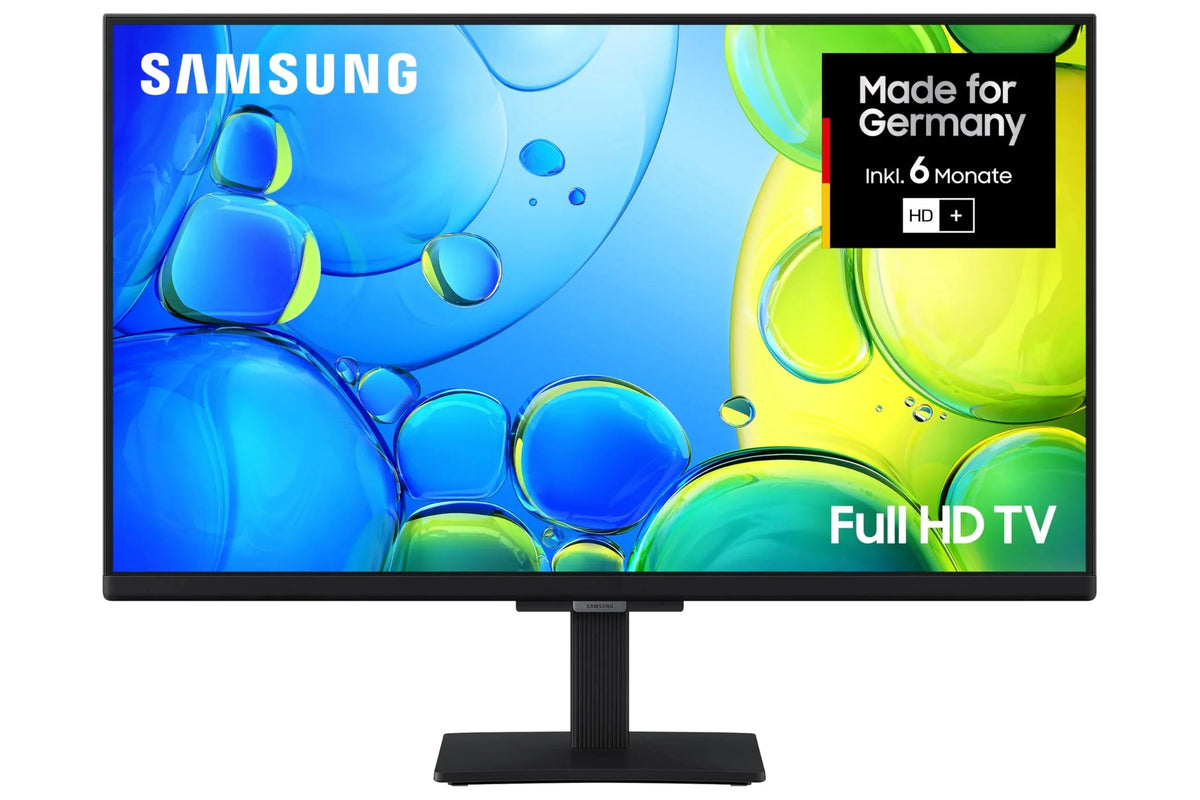Samsung Full HD F6009F 24 Zoll (61 cm) LED Flachbildfernseher, PurColor-Technologie, HDR, Object Tracking Sound Lite, Knox Security, One UI Tizen,
