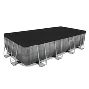 View Piscina Desmontable Tubular Bestway Power Steel Ratán 549x274x122 Cm Con Depuradora Cartucho 5.678 L/h Con Cobertor Y Escalera image 4